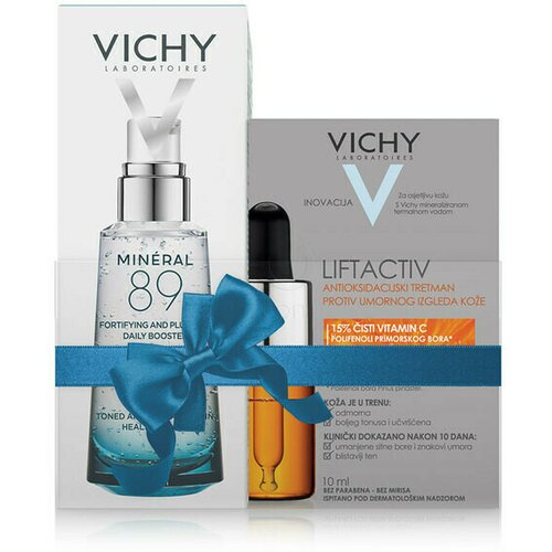 Vichy mineral 89 + fresh shoot -50% 60ml Slike