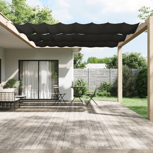 The Living Store Vertikalna markiza antracit 140x420 cm tkanina oxford - Vertikalna Markiza, (21750626) Cene