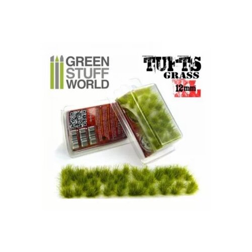 Green Stuff World grass tufts 12mm xl - realistic green Slike