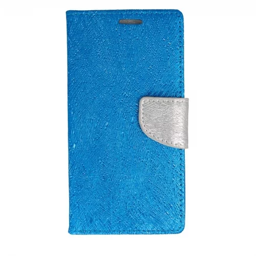  preklopna torbica Fancy Diary Samsung Galaxy Xcover 4s G398 / Galaxy Xcover 4 G390 - modra z bleščicami