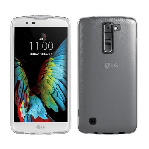 Ultra tanek silikonski ovitek za LG K10 2017 - prozoren Slike