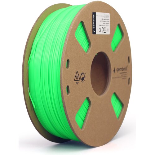 Gembird 3D filament 3DP-ABS1.75-01-G ABS 1.75mm 1kg zelena, (5000183901) Cene