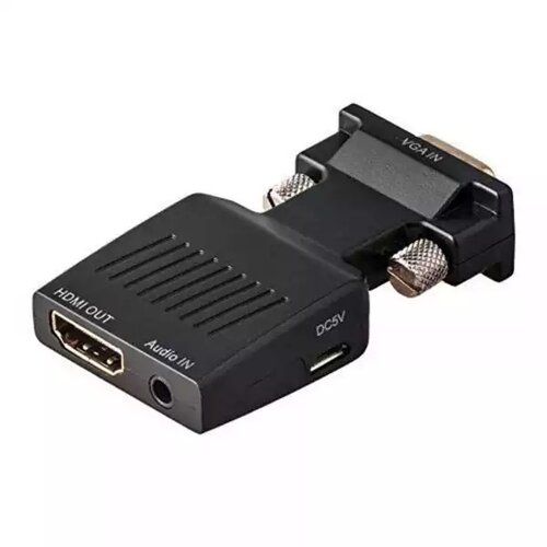 Linkom Adapter-konvertor VGA/M IN na HDMI/F OUT + 3.5mm NEW Cene