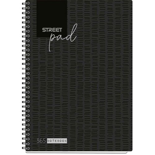 STREET Blok kolegij A4/D PAD BLACK 100L 67133 Cene