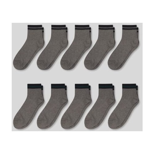 CA muške čarape, set od 10, sive Cene