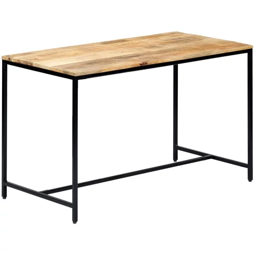  blagovaonski stol od grubog masivnog drva manga 120x60x75 cm