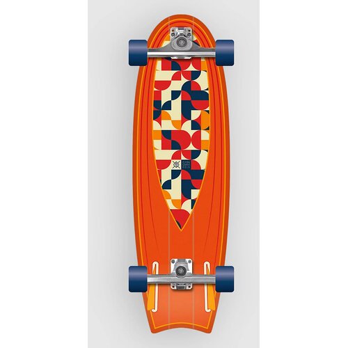 Flying Wheels Buttons 31&amp;quot; Surfskate orange Slike