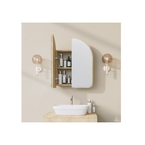 Hanah home Hope Cabinet Kupaonski ormarić, hrast Slike