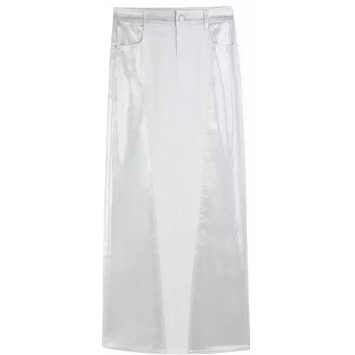 Scalpers Suknja srebro / prljavo bijela