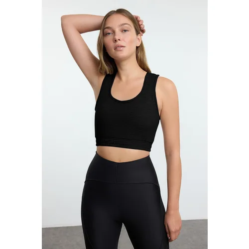 Trendyol Black Supportive/Shaping Knitted Sports Bra