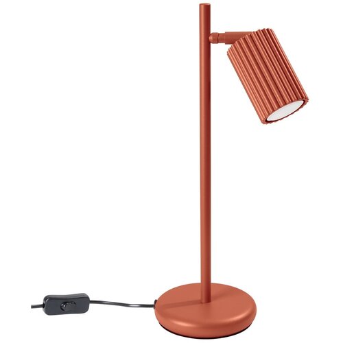 Nice Lamps Opečnato oranžna namizna svetilka (višina 43 cm) Gleam – Cene