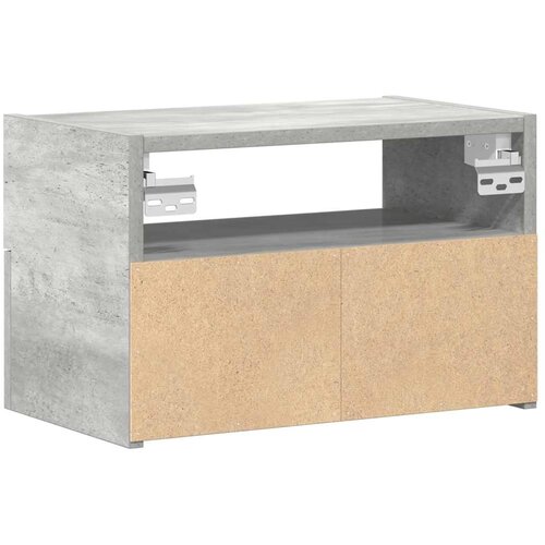  Zidni noćni ormarići 2 kom beton siva 45x26x28,5 cm Slike