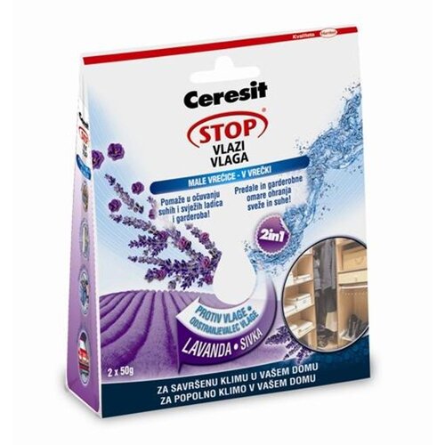 HENKEL CERESIT Absorpcijske vrečke proti vlagi CRESIT 2 v 1 (z vonjem SIVKE, 2 kosa) Cene