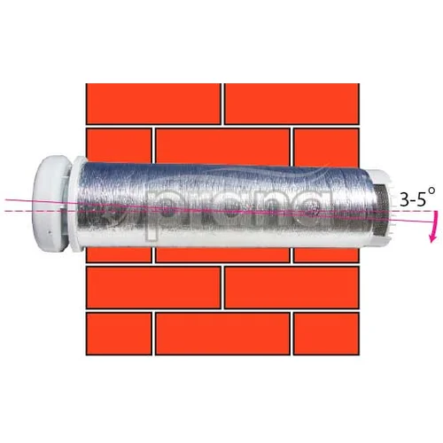 PRANA - MONTAŽA REKUPERATORA - Max 45 - 60 cm,Cigla/siporeks,Model 200/210