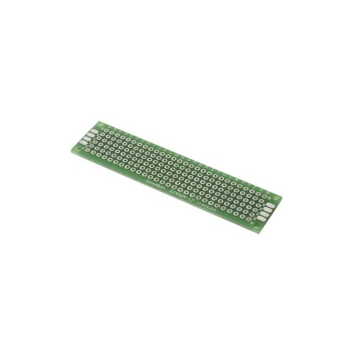 TRU COMPONENTS Eksperimentalna pločica PCB2-3070 (D x Š) 70 mm x 30 mm 35 µm rasterska mjera 2.54 mm sadržaj 1 kom. Cijene