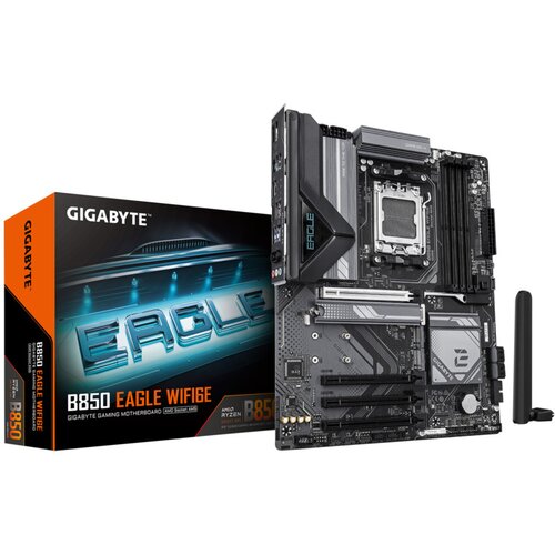 Gigabyte MB B850 Eagle WIFI6EAM5; 4xDDR5; 3xM.2; 4xSATA8xUSB; HDMI, DP; USB Type-C, ATX; Cijene
