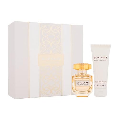 Elie Saab Le Parfum Lumi&amp;egrave;re Set parfumska voda 50 ml + losjon za telo 75 ml za ženske Slike