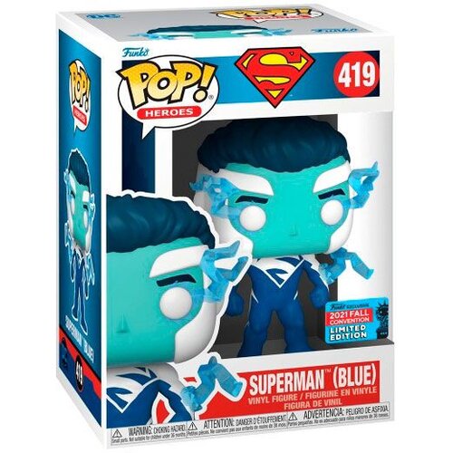 Funko POP figure DC Comics Superman Blue Exclusive Slike