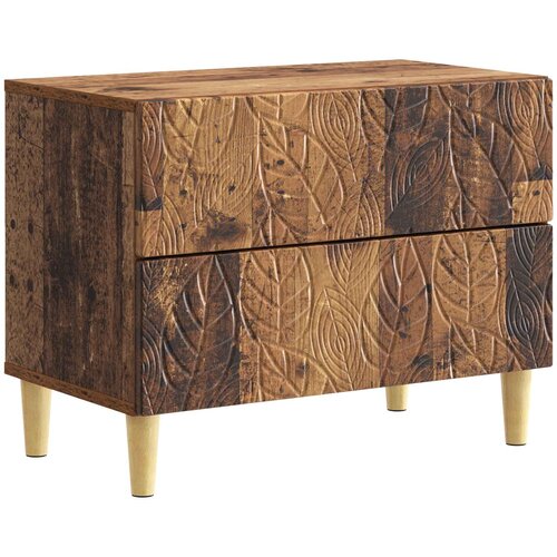  Noćni ormarić Staro drvo 62 x 34,5 x 48 cm Konstruirano drvo Cijene