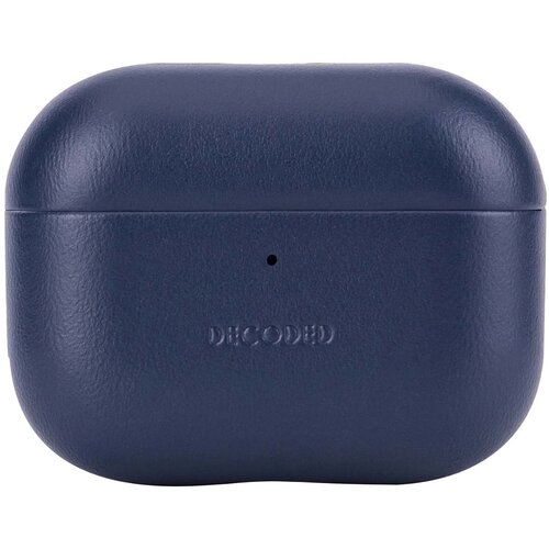 Oem Decoded, Ovitek za AirPods Pro 3 iz usnja, ultra eleganten, Aircase serija, Modra, (5000227537) Cene