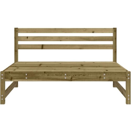 VidaXL Srednja vrtne sofe 2 kom 120 x 80 cm od impregnirane borovine Slike