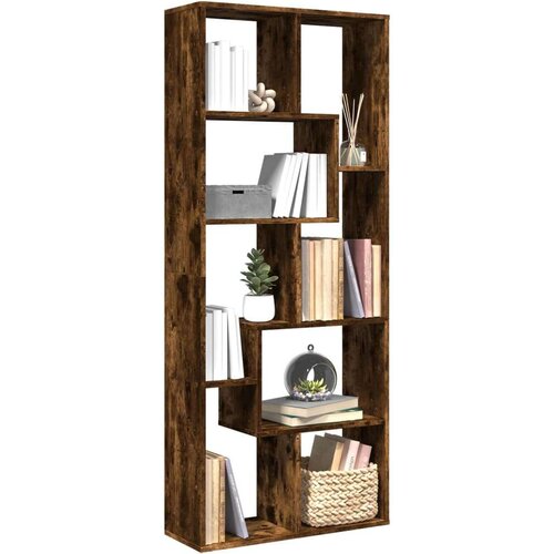 vidaXL Pregrada / regal za knjige boja hrasta 67x25x161,5 cm drveni Cijene