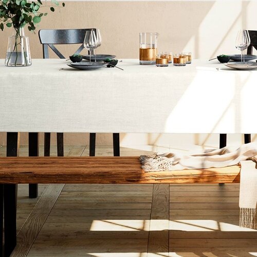 Dekordom Stolnjak MISTRAL GREASE 140x180 - Beige Cene