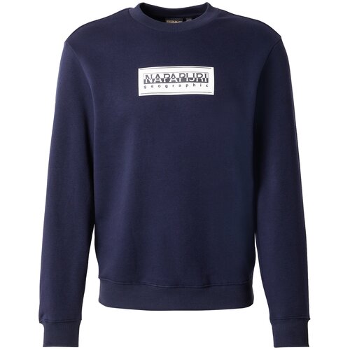 Napapijri Sweater majica 'B-BOX' morsko plava / bijela Cijene
