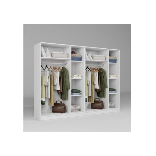 Hanah home Ormar Kardelen 1600-127, 240x180x51.8 cm, , Smeđa Slike