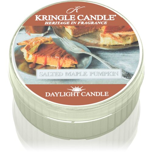 Kringle Candle Salted Maple Pumpkin čajna sveča 42 g Slike
