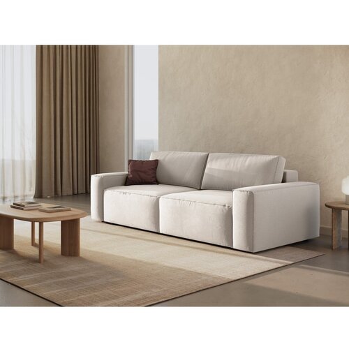Micadoni Bež raztegljiva sedežna garnitura 247 cm Jodie &amp;ndash; Home Slike