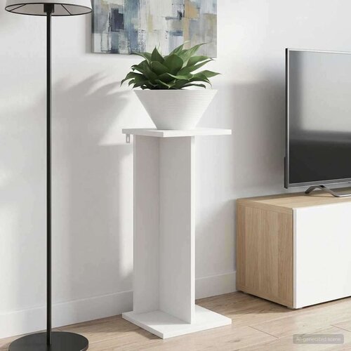  Stalak za biljke 2 pcs Bijeli 25 x 25 5 x 60 5 cm Cene
