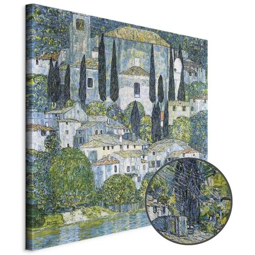  Slika - Gustav Klimt – Church in Casson 80x80 Premium Print Cene