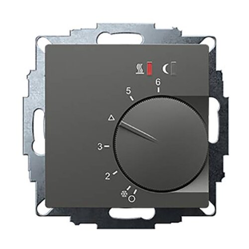 Eberle UTE 2800-F-Anthrazit-55 sobni termostat podometna 10 do 40 &deg;C, (20634432) Cene