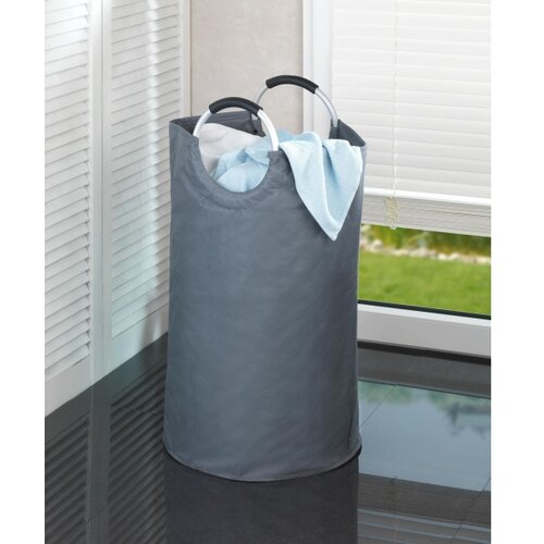 Wenko 3440803100 - Korpa za veš JUMBO 38x72 cm antracit/srebrna/crna Cene