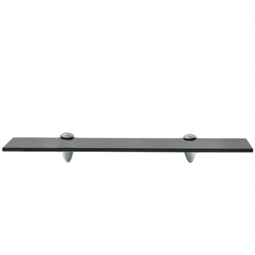  Zidne police 2 kom staklene 50 x 10 cm 8 mm Slike