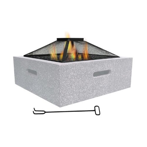 Master Kamin vrtni ognjište MGO 52,5x52,5x41cm R19S0625-002 bijeli Cijene