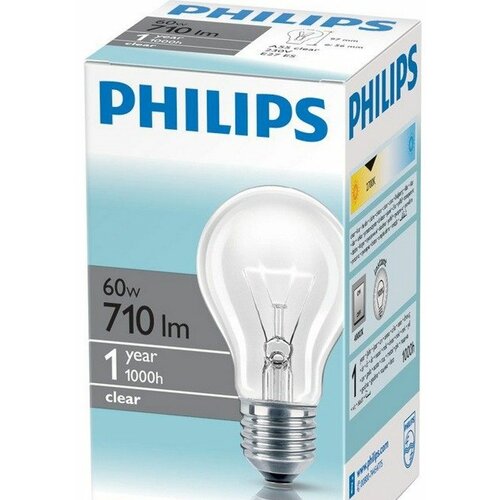Philips standardna sijalica 60W E27 bistra PS003 Cene