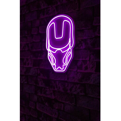 Wallity Dekorativna plastična LED rasveta Iron Man Pink Slike