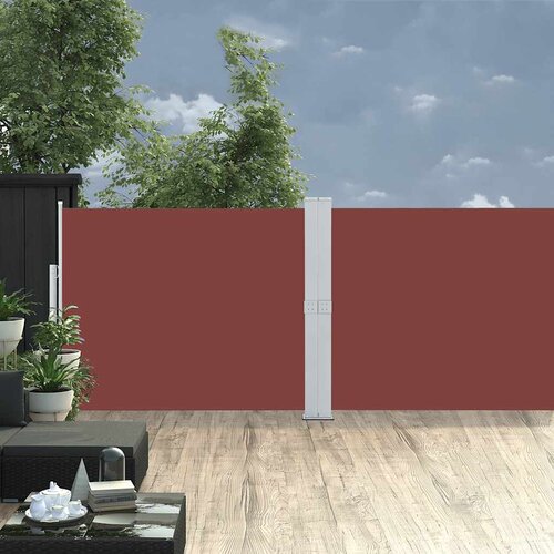  Uvlačiva bočna tenda za terasu 140 x 1200 cm smeđa Cijene