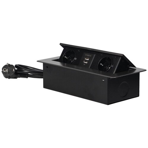 Orno produžni kabel sa 2 x Schuko utičnice + 2 x USB, ugradbena - OR-AE-13126(GS)/GR Cijene