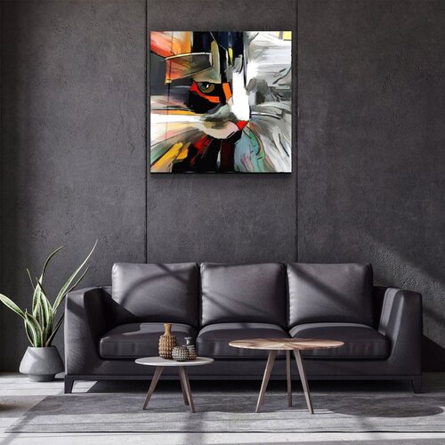 WALLXPERT Kgls_2072 - Vi&scaron;enamensko dekorativno staklo sa &scaron;tampom 60 x 60 cm Cene