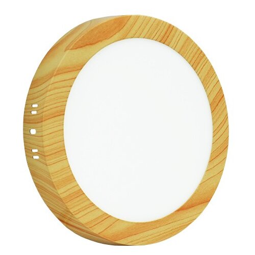 Mitea Lighting M18NO-WDL 18W 6500K svetlo braon nadgradni okrugli led panel Slike