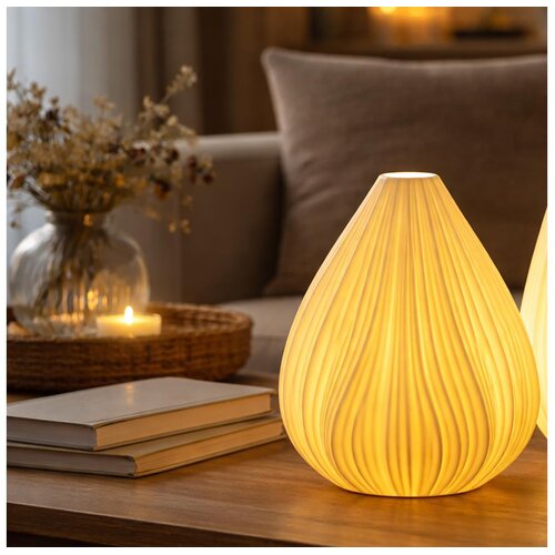 ONLI Stona lampa NUVIA 1xE14/6W/230V 25 cm bela Cene