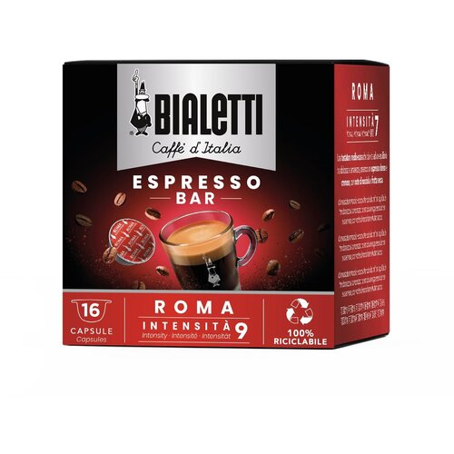Bialetti Roma Gioia kapsule za espresso kavo, 16 kapsul Cene