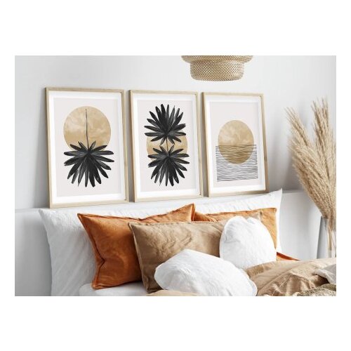 Wallity Dekorativna slika Huhu210, 30x40cm, 3 dijela Cijene