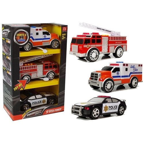 Cars Set Special Forces Police Ambulance Firefight Cijene
