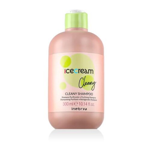 Inebrya Ice Cream Cleany Shampoo 300 ml &amp;scaron;ampon unisex Slike