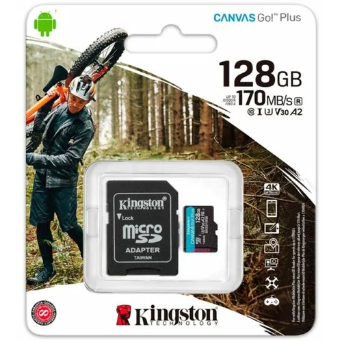 Kingston 128GB microSDXC Canavs Go Plus 170R A2 U3 V