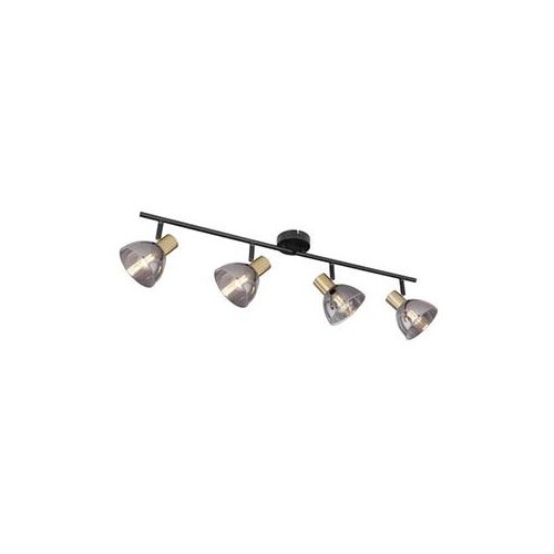 SPOT svjetiljka 4xE14 metal + staklo 25W crna 230V JAY Cijene